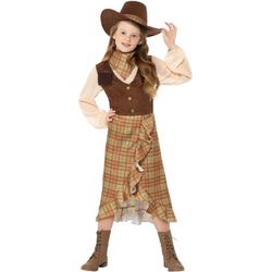 Cowboy & Cowgirl Kostuum | Kudde Drijver Cowgirl Sarah | Meisje | Medium | Carnaval kostuum | Verkleedkleding